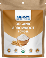 Nova Nutritions Certified Organic Arrowroot Powder, Natural Thickener 32 OZ (908 gm)