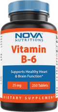 Nova Nutritions Vitamin B6 25 mg 250 Tablets