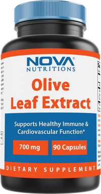 Nova Nutritions Olive Leaf Extract 700 mg 90 Capsules - Nova Nutritions