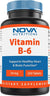 Nova Nutritions Vitamin B6 50 mg - Supports Healthy Nervous System, Metabolism & Cell Health - 250 Tablets