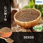 Nova Nutritions Certified Organic Whole Cumin Seeds 16 OZ (454 gm)