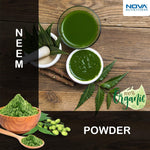 Nova Nutritions Certified Organic Neem Leaf Powder 16 OZ (454 gm) - Also Called Azadirachta Indica - Nova Nutritions