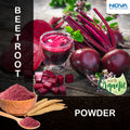 Nova Nutritions Certified Organic Beet Root Powder 16 OZ (454 gm)