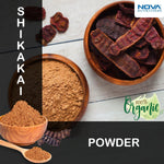 Nova Nutritions Certified Organic Shikakai Powder 16 OZ (454 Gram) - Natural Hair Cleanser & Conditioner - Nova Nutritions