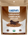 Nova Nutritions Certified Organic Shikakai Powder 16 OZ (454 Gram) - Natural Hair Cleanser & Conditioner