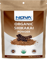 Nova Nutritions Certified Organic Shikakai Powder 16 OZ (454 Gram) - Natural Hair Cleanser & Conditioner - Nova Nutritions