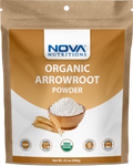 Nova Nutritions Certified Organic Arrowroot Powder, Natural Thickener 32 OZ (908 gm)