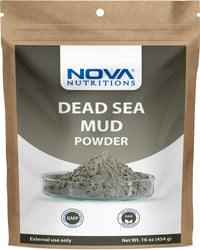 Nova Nutritions Dead Sea Mud Powder 16 OZ (454 Gram)