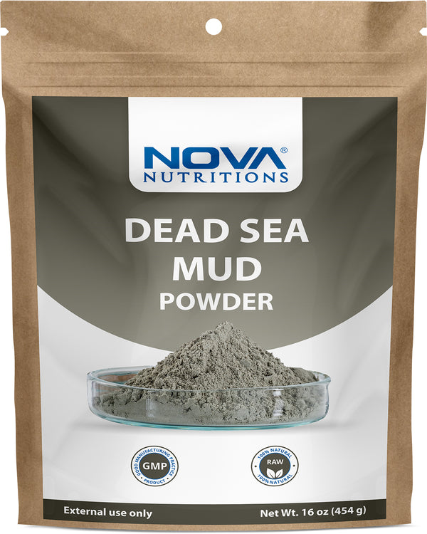 Nova Nutritions Dead Sea Mud Powder 16 OZ (454 Gram)