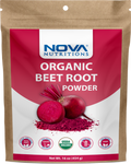 Nova Nutritions Certified Organic Beet Root Powder 16 OZ (454 gm)