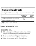 Nova Nutritions Certified Organic Licorice / Liquorice Root Powder 16 OZ (454 gm) - Also Called Glycyrrhiza glabra