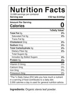 Nova Nutrition's Certified Organic Stevia Leaf Powder, 16 OZ (454 Gram), Zero-Calorie Sweetener