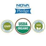 Nova Nutritions Certified Organic Henna Powder 16 OZ (454 gm) - 100% Natural & Chemical Free