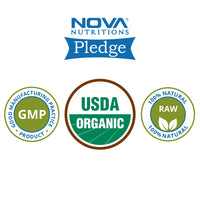 Nova Nutritions Certified Organic Henna Powder 16 OZ (454 gm) - 100% Natural & Chemical Free