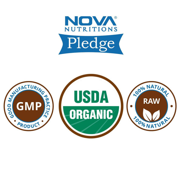 Nova Nutritions Certified Organic Shikakai Powder 16 OZ (454 Gram) - Natural Hair Cleanser & Conditioner - Nova Nutritions