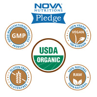 Nova Nutritions Certified Organic Arrowroot Powder, Natural Thickener 32 OZ (908 gm)
