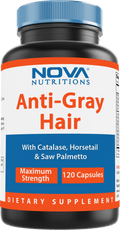 Nova Nutritions Anti-Gray Hair Formula 120 Capsules