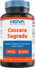 Nova Nutritions Cascara Sagrada Capsules - 450mg - All Natural Laxative - 250 Capsules - Nova Nutritions