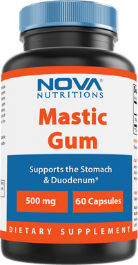 Nova Nutritions Mastic Gum 500 mg 60 Capsules - Nova Nutritions