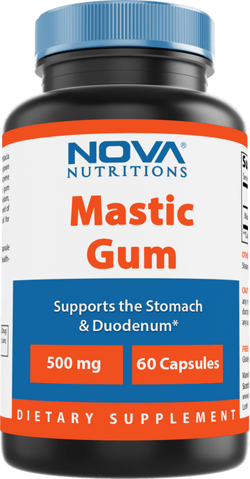 Nova Nutritions Mastic Gum 500 mg 60 Capsules