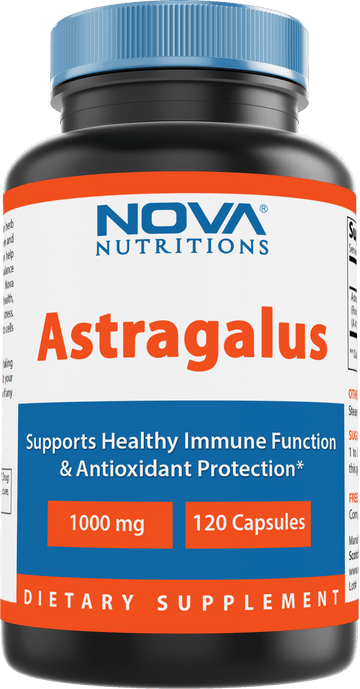 Nova Nutritions Astragalus 1000 mg 120 Capsules