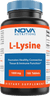 Nova Nutritions L-Lysine 1000 mg - 180 Tablets - Nova Nutritions