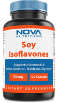 Nova Nutritions Soy Isoflavones 750 mg 120 Capsules