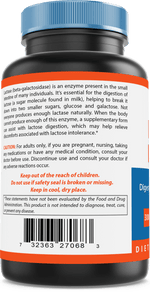 Nova Nutritions Lactase Enzyme 3000 FCC ALU 180 Tablets - Nova Nutritions