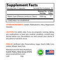Nova Nutritions Mastic Gum 500 mg 60 Capsules