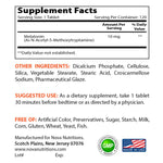Nova Nutritions Melatonin 10 mg 120 Tablets - Nova Nutritions